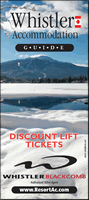 Whistler Accomodations Guide - Brochure Download - Large PDF