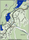 Whistler Creekside Map - www.whistlermaps.com -  (55990 bytes)